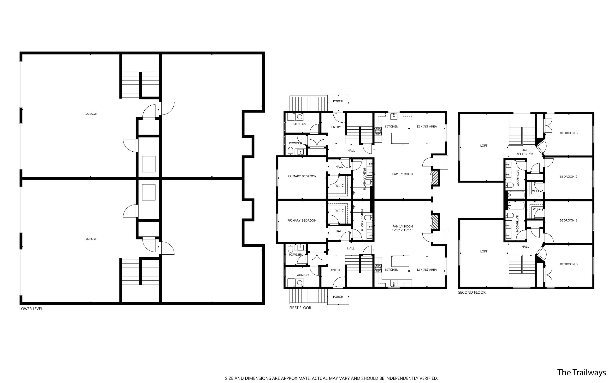 PineTreeWoods Trailway Floor Plan