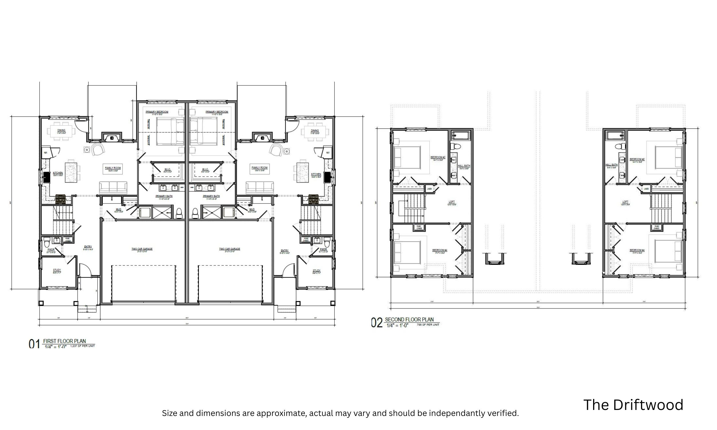 Pine Tree Woods - Duplex - The Driftwood