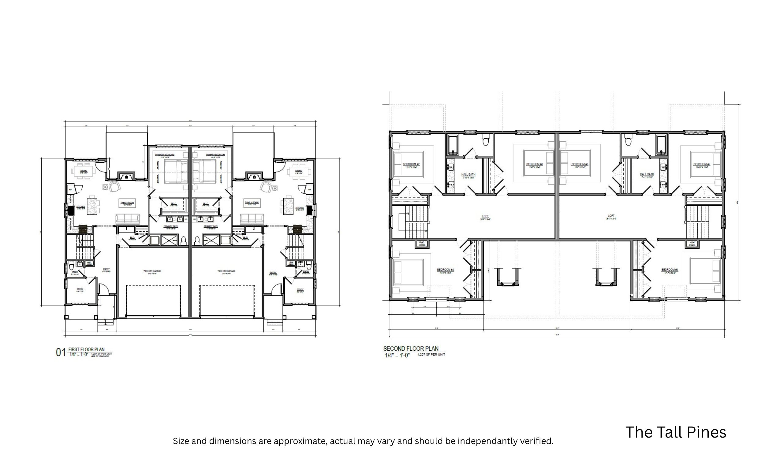 Pine Tree Woods - Duplex - The Tall Pines